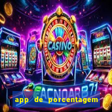 app de porcentagem de jogos slots